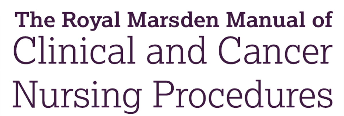 The Royal Marsden Manual logo