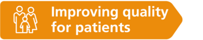 Improving quality for patients
